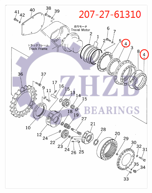 komatsu PARTS