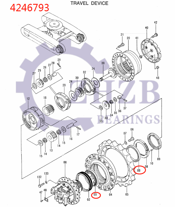 HITACHI PARTS