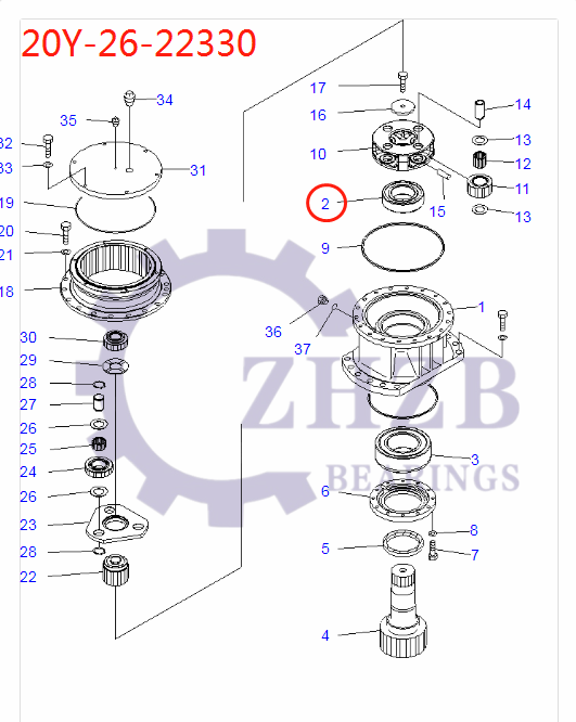 KOMATSU PARTS