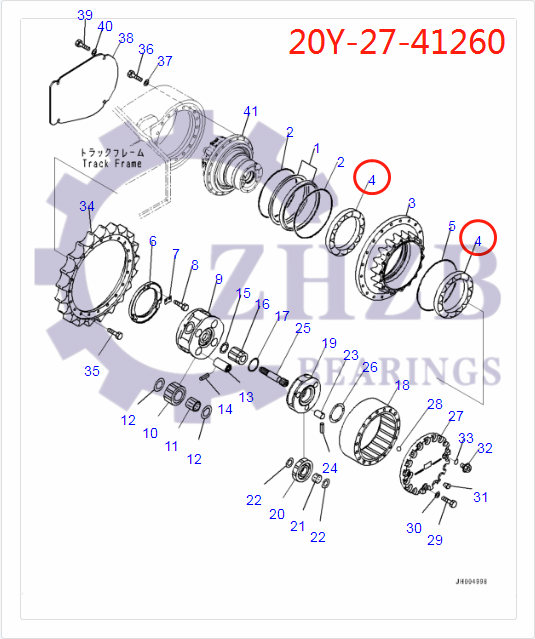 KOMATSU PARTS