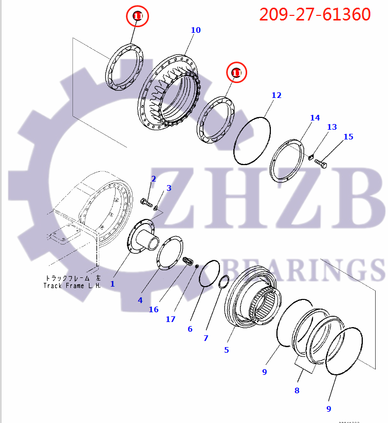 komatsu PARTS