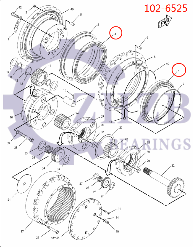 caterpillar PARTS