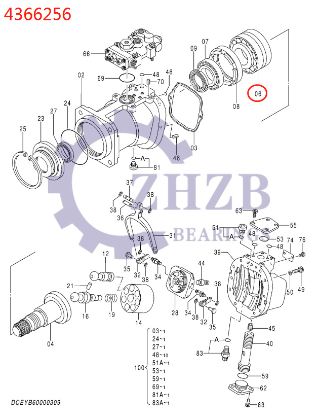 hitachi parts