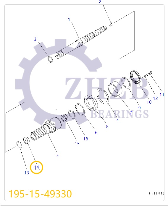 ZHZB 195-15-49330 1951549330