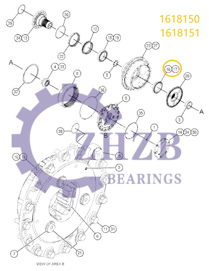 Bearing 1618150