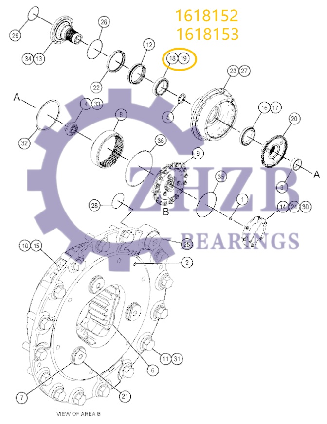 Bearing 1618152