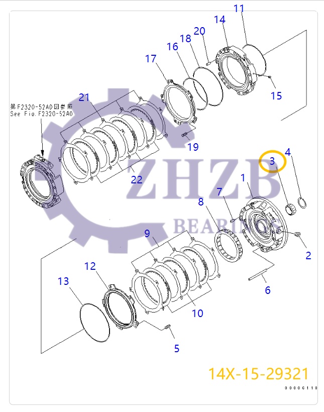 Bearing 14X-15-29321