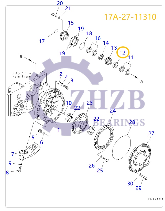 Bearing 17A2711310