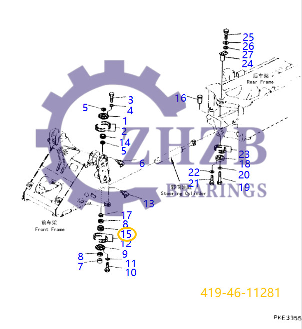 Bearing 419-15-12591