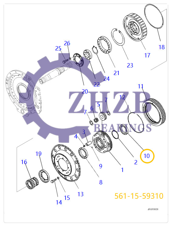 Bearing 561-15-59310 Bearing 561-15-59310