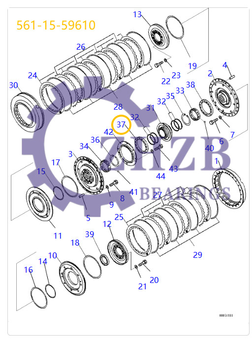 Bearing 561-15-59610 Bearing 561-15-59610