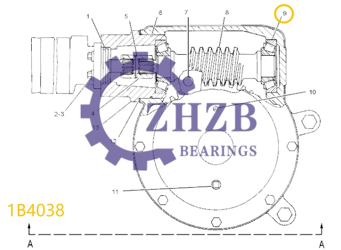 Bearing 1B4038 Bearing 1B4038
