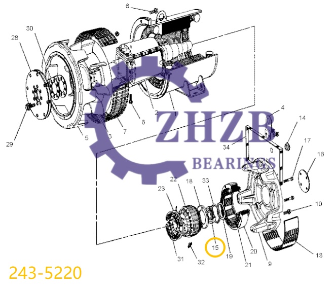 Bearing Manufacture 243-5220 Bearing Manufacture 243-5220