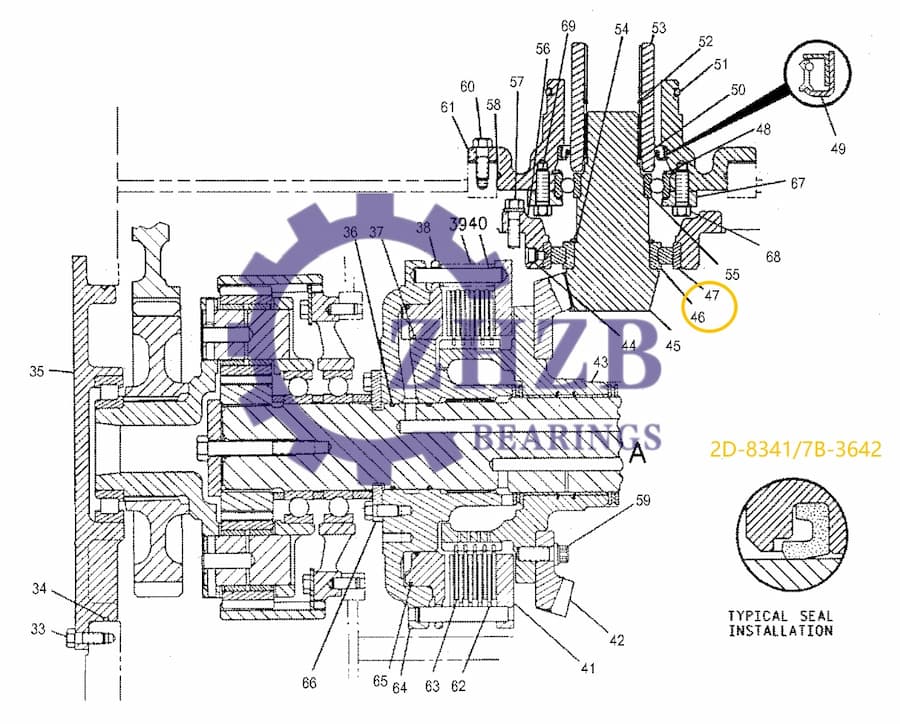 Bearing Manufacture 2D-8341/7B-3642 Bearing Manufacture 2D-8341/7B-3642