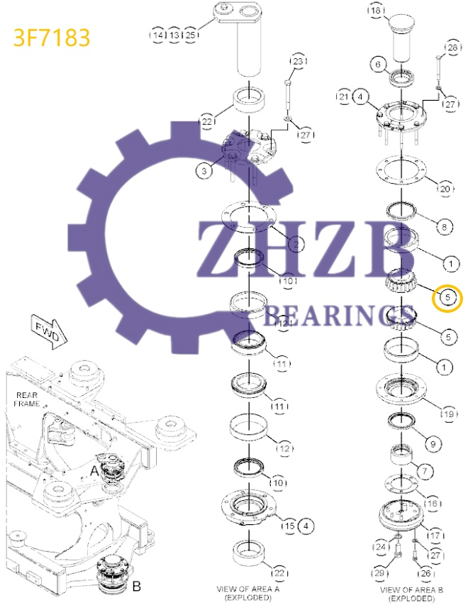 Bearing Manufacture 3F7183 Bearing Manufacture 3F7183