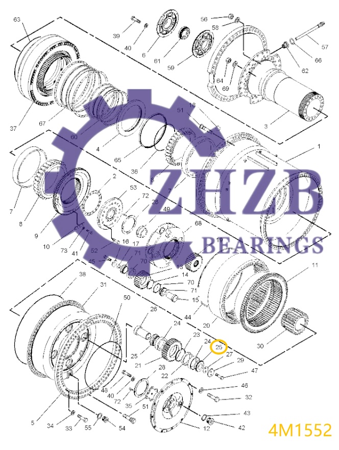 Bearing Manufacture 4M1552 Bearing Manufacture 4M1552