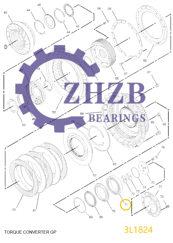 Bearing Manufacture 3L1824 Bearing Manufacture 3L1824