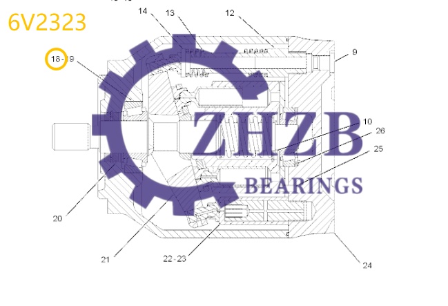 Bearing Manufacture 6V2323