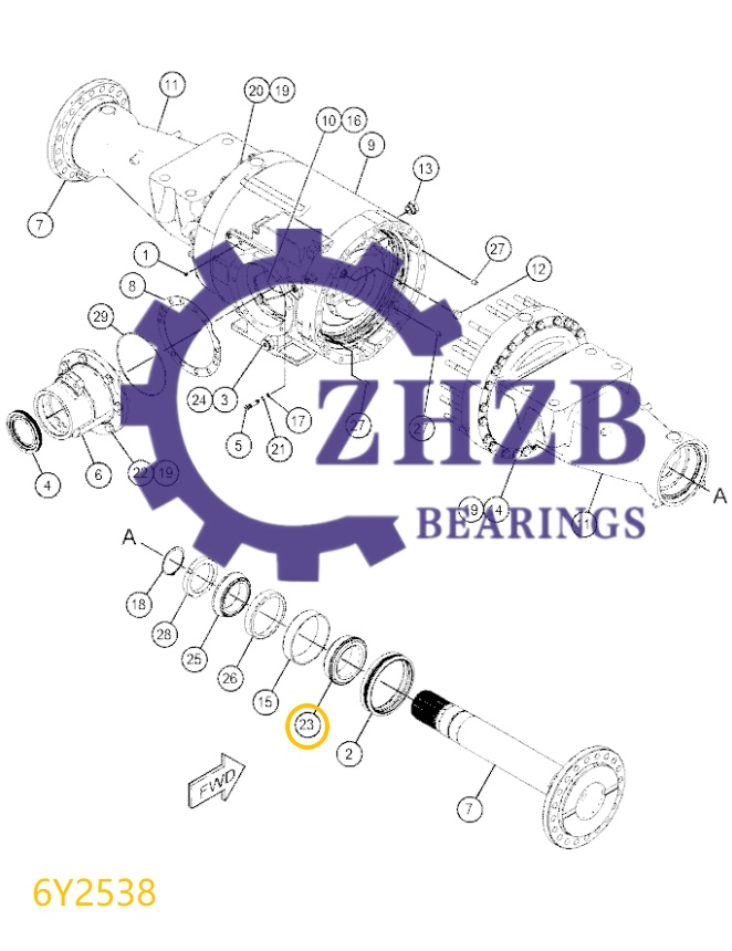 Bearing Manufacture 6Y2538 Bearing Manufacture 6Y2538