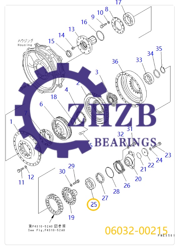 Bearing Manufacture 06032-00215