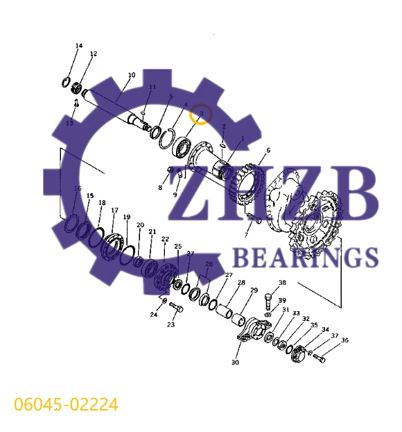 Bearing Manufacture 06045-02224