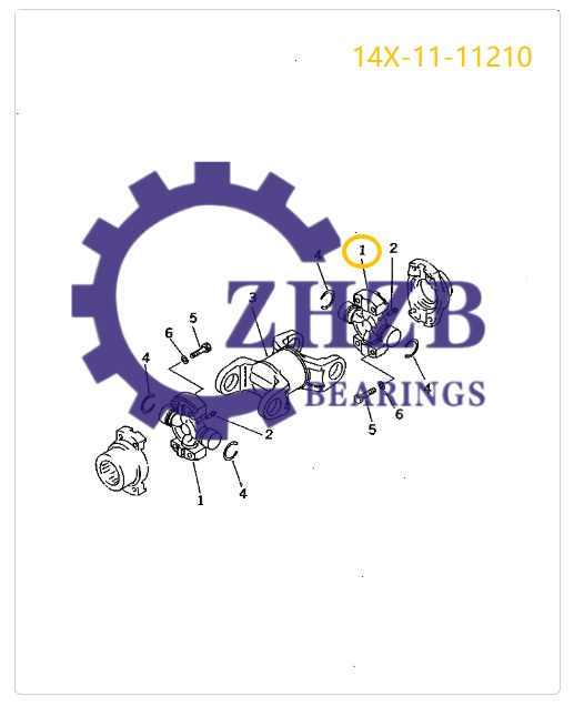 Bearing Manufacture 14X-11-11210