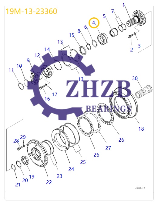 Bearing Manufacture 19M-13-23360