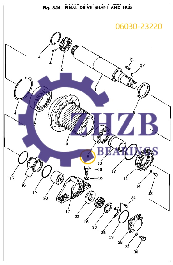heavy machinery 06030‑23220 heavy machinery 06030‑23220