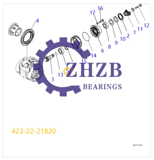 Bearing Spare Parts 423-22-21820