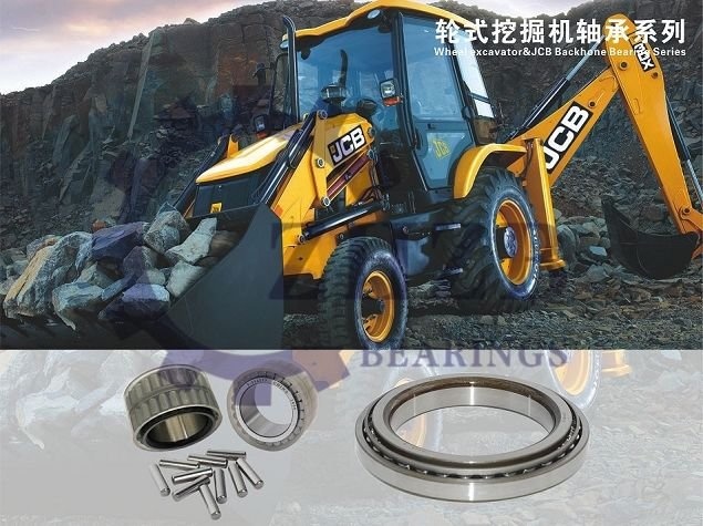 Wheel excavator bearings.